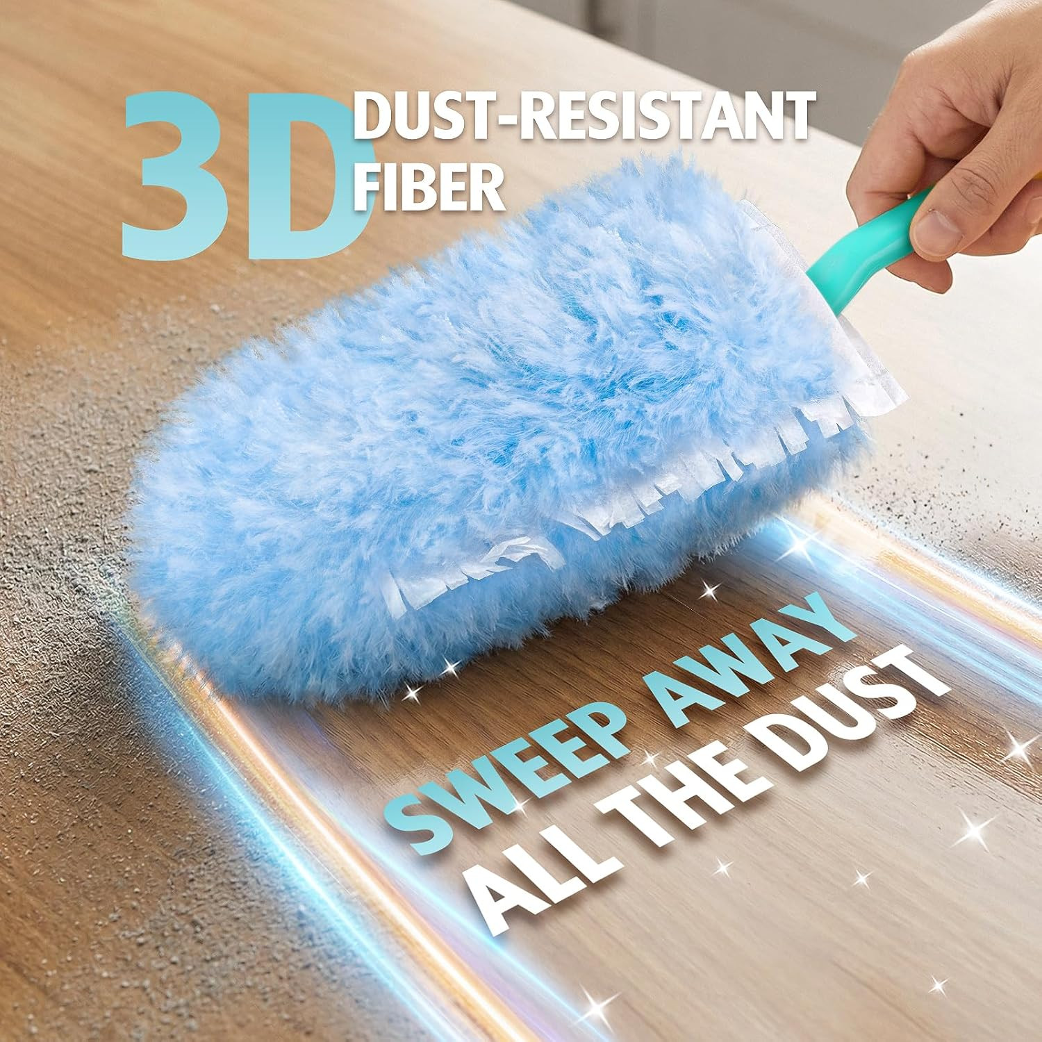 Duster Refill for Swiffer Duster, 30 Count Heavy Duty 2 Side 360° Duster Refills