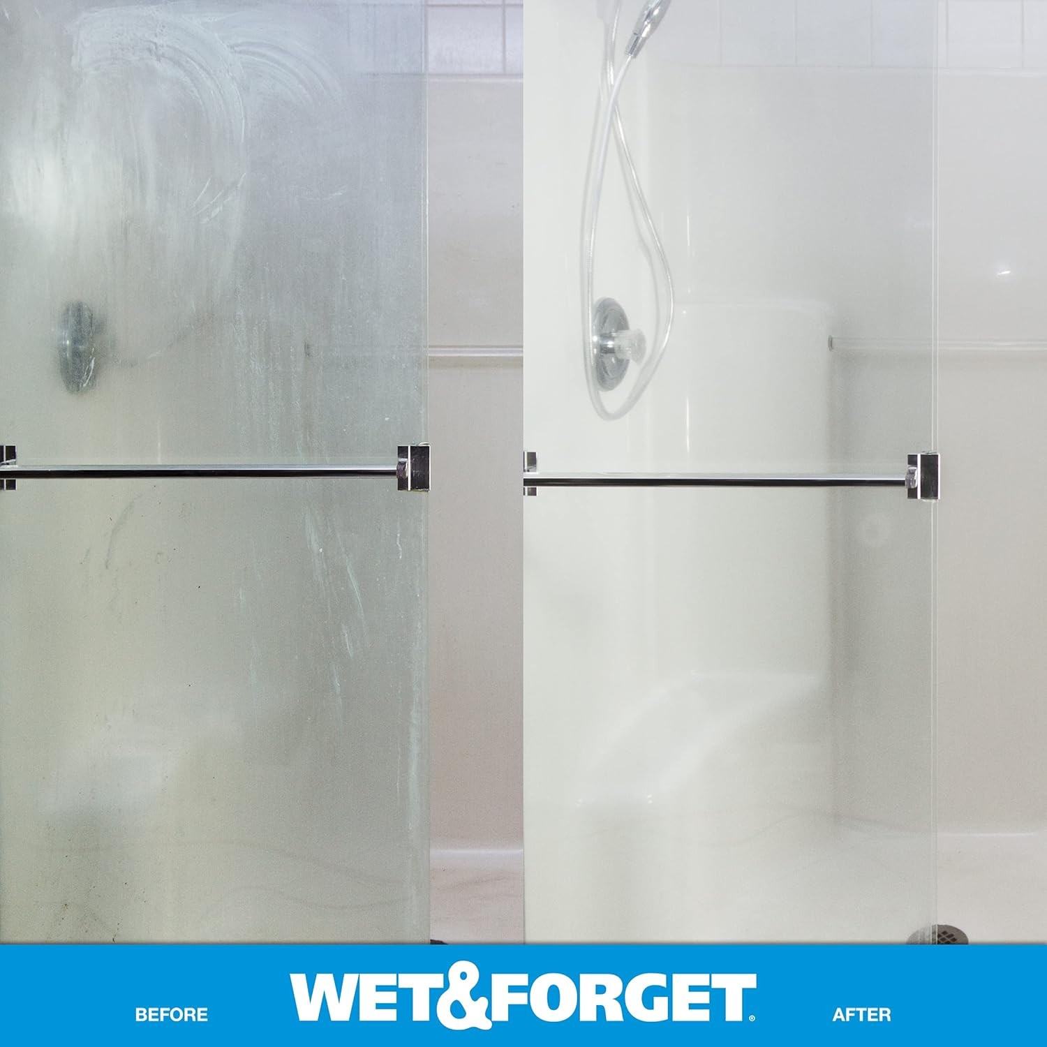 Shower Cleaner Weekly Application Requires No Scrubbing Bleach-Free Formula 64