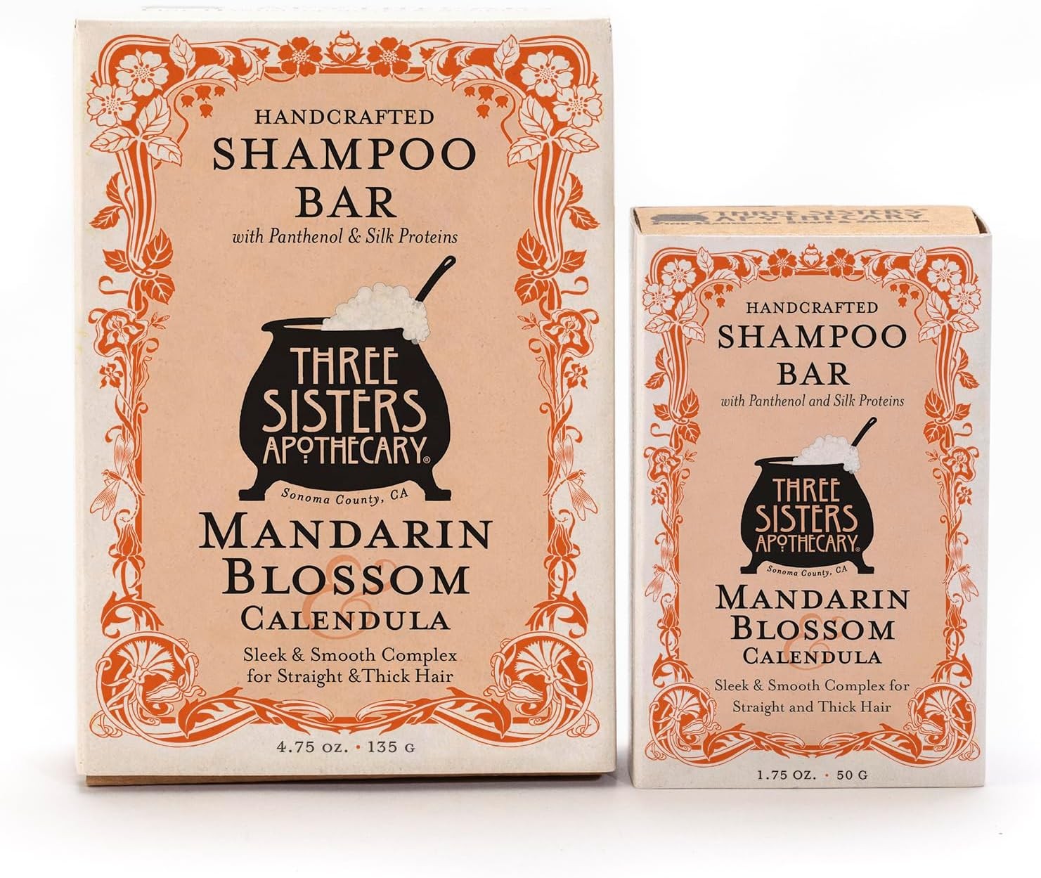 Three Sisters Apothecary Daily Solid 4.75 oz. Shpoo Bars (Mandarin