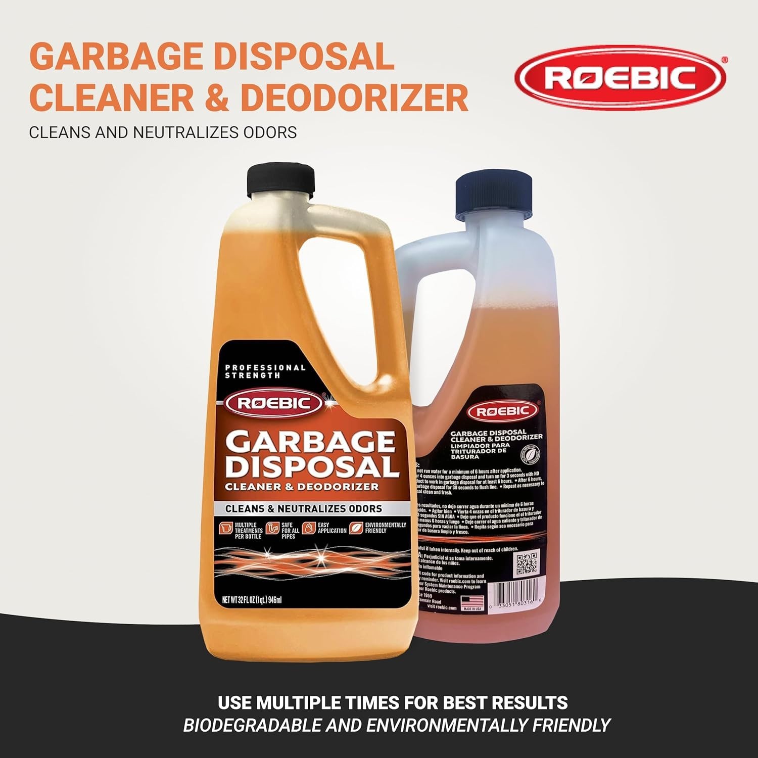 K-27 Eco-Friendly Garbage Disposal Cleaner & Deodorizer