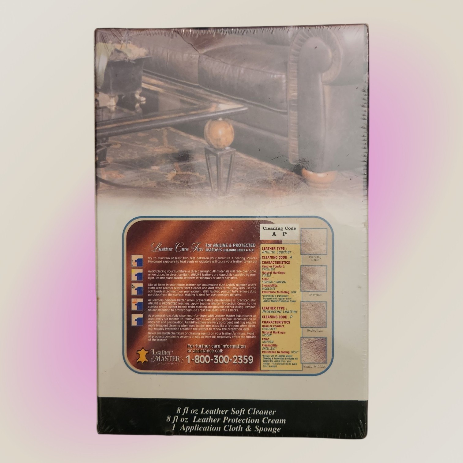 Leather Care For Furniture For Leather Types A & P Brand New Sealed