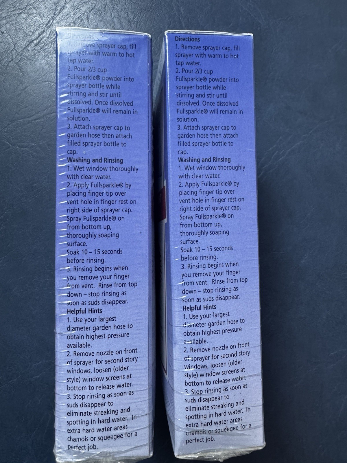 The Fuller Brush Company USA FullSparkle Sprayer Refill 2 Box Lot *Sealed BNIB*