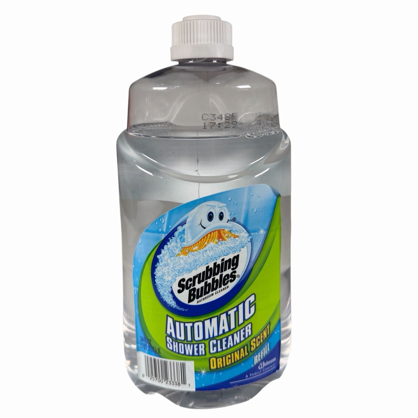 Scrubbing Bubbles Automatic Shower Cleaner Refill 34oz Original Scent New