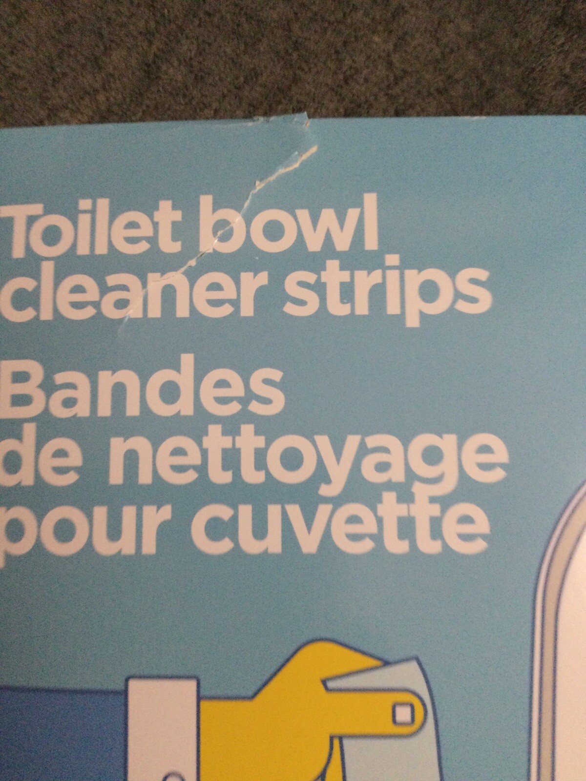 New Nature Clean Toilet Bowl Cleaner Strips, Plastic Free, Fresh Lime – 36 Count