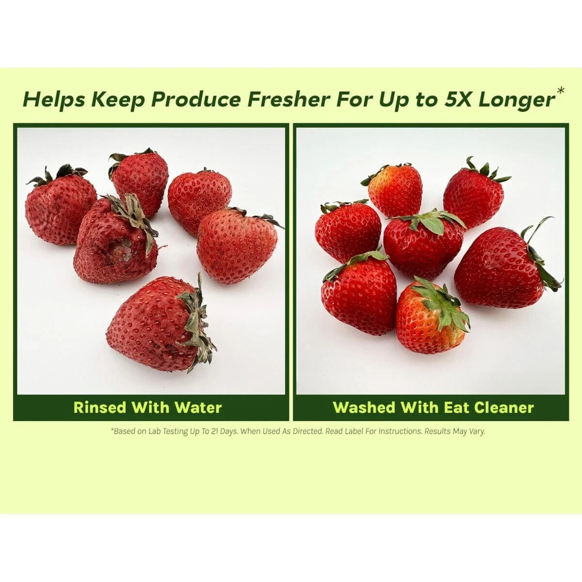 JOY Clean Boss Eat Cleaner Fruit Veggie Natural Wash & Preserver 6-pc Set Sealed