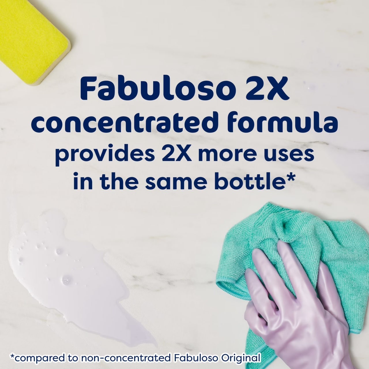 (24 Pack) Fabuloso 2X Multi-Purpose Cleaner Lavender No Rinse 16.9 fl oz