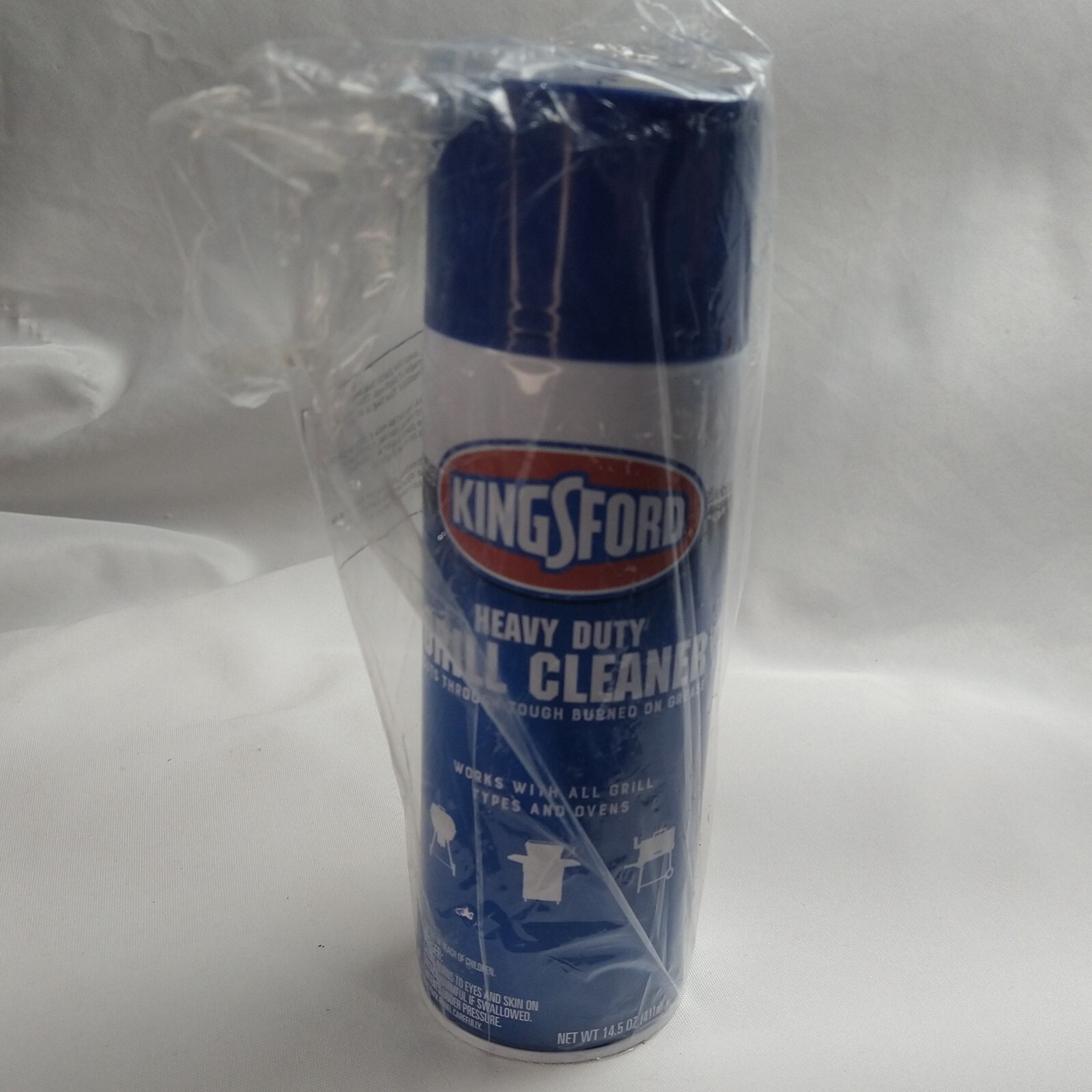 Kingsford Heavy Duty Spray-On Grill Cleaner Aerosol Cuts Through Grease 14.5oz