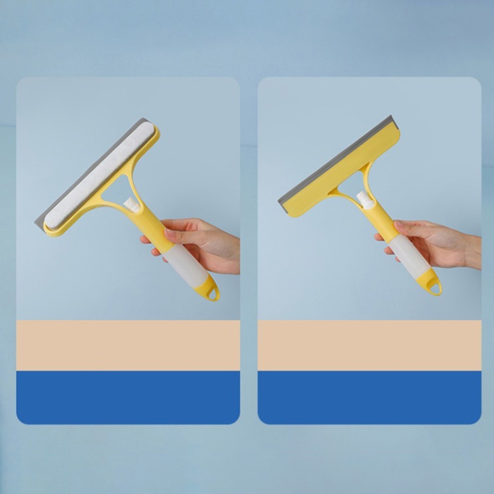 for multi Functional Glass Cleaner with Silicone Scraper for Home and Office Use