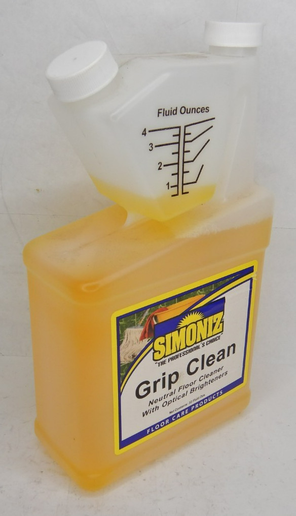Simoniz Grip Clean Concentrate Neutral Cleaner – Tip and Pour – 32 fl oz