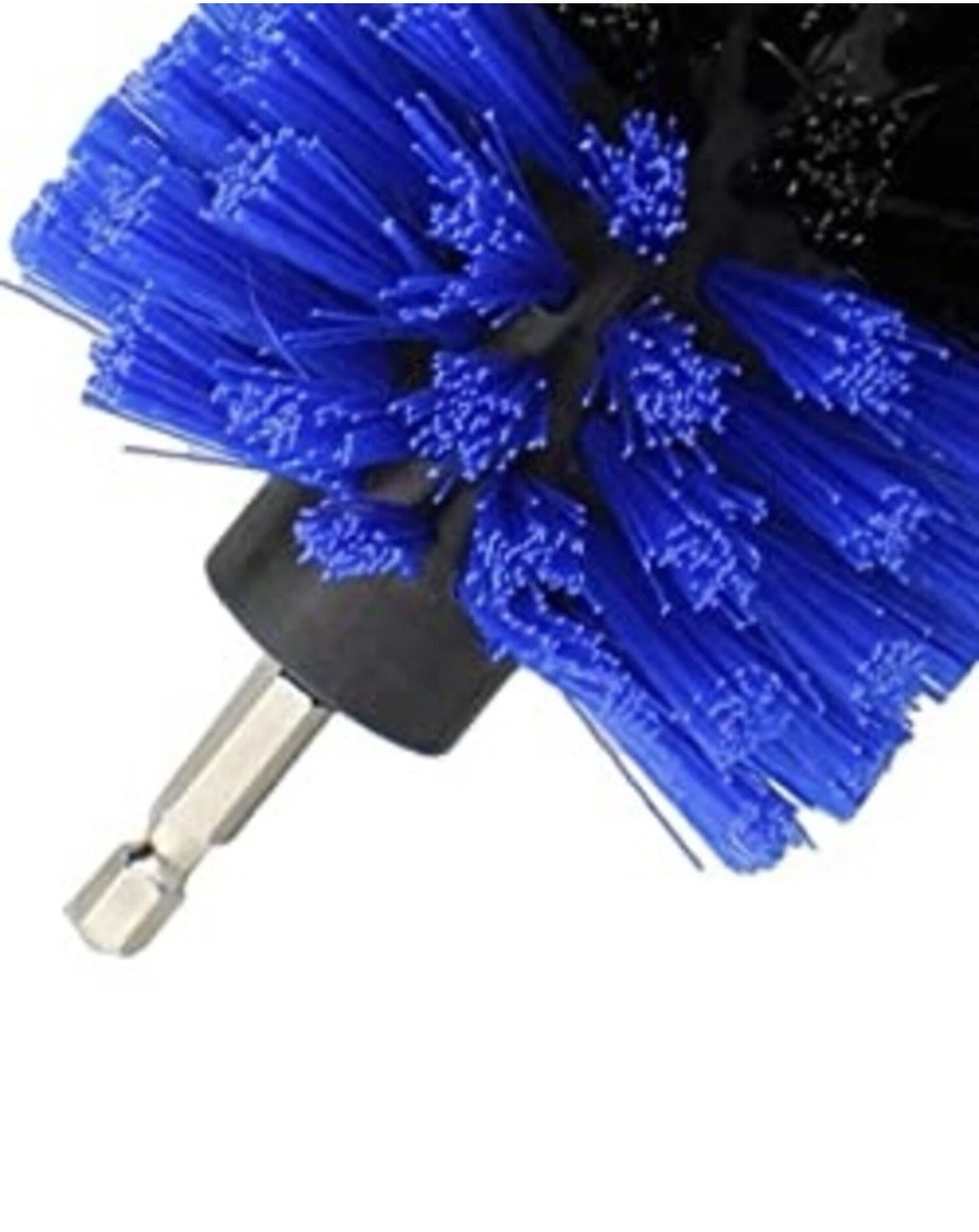 Diamond Shine 3.5″ Inch Corner Drill Brush for Scrubbing and Cleaning w/ 6″ Ext