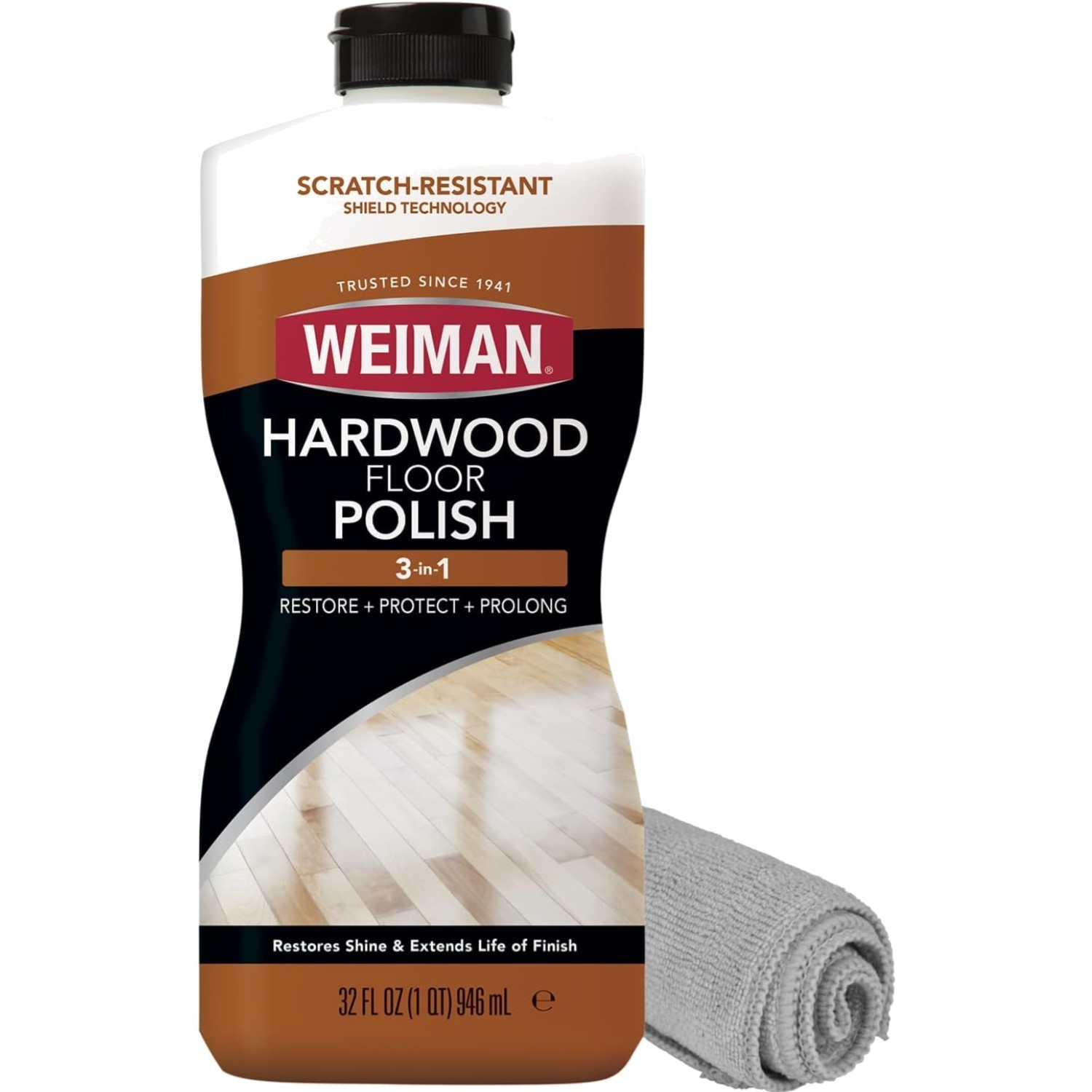 32 Oz Wood Floor Polish Bundle: Safe, Effective Restoration for All Hardwood