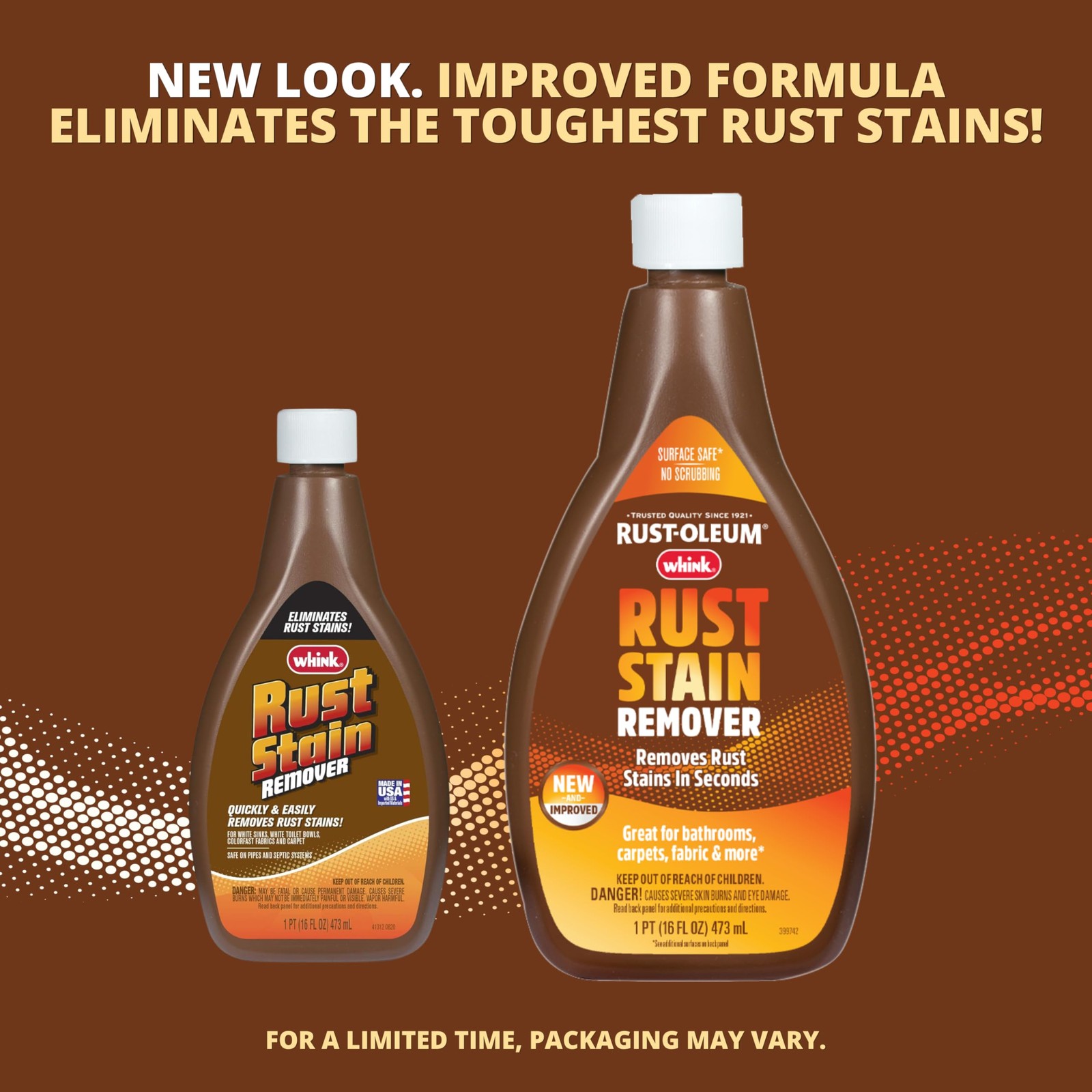 Rust-Oleum Whink Rust Stain Remover | Heavy-Duty Iron 16 Fl Oz (Pack of 1)