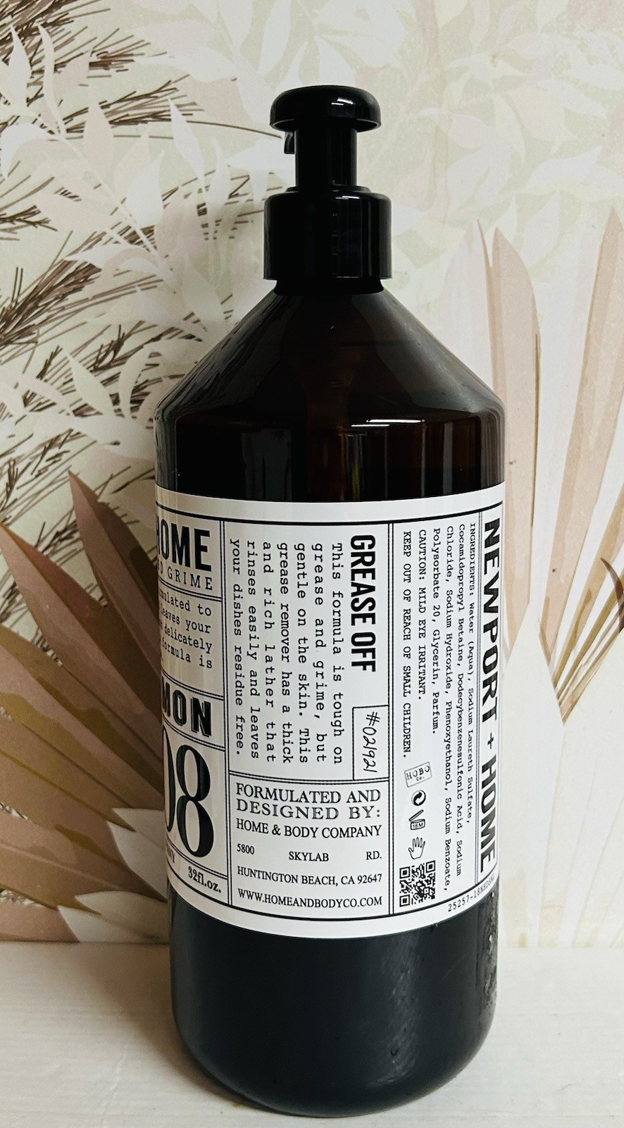 Home & Body ~ Meyer Lemon Dish Soap 32 fl oz