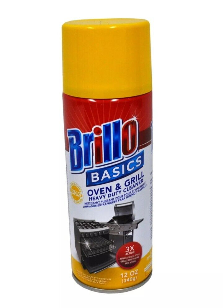 Brillo Basics Oven and Grill Cleaner Heavy Duty 12 Oz 2PK