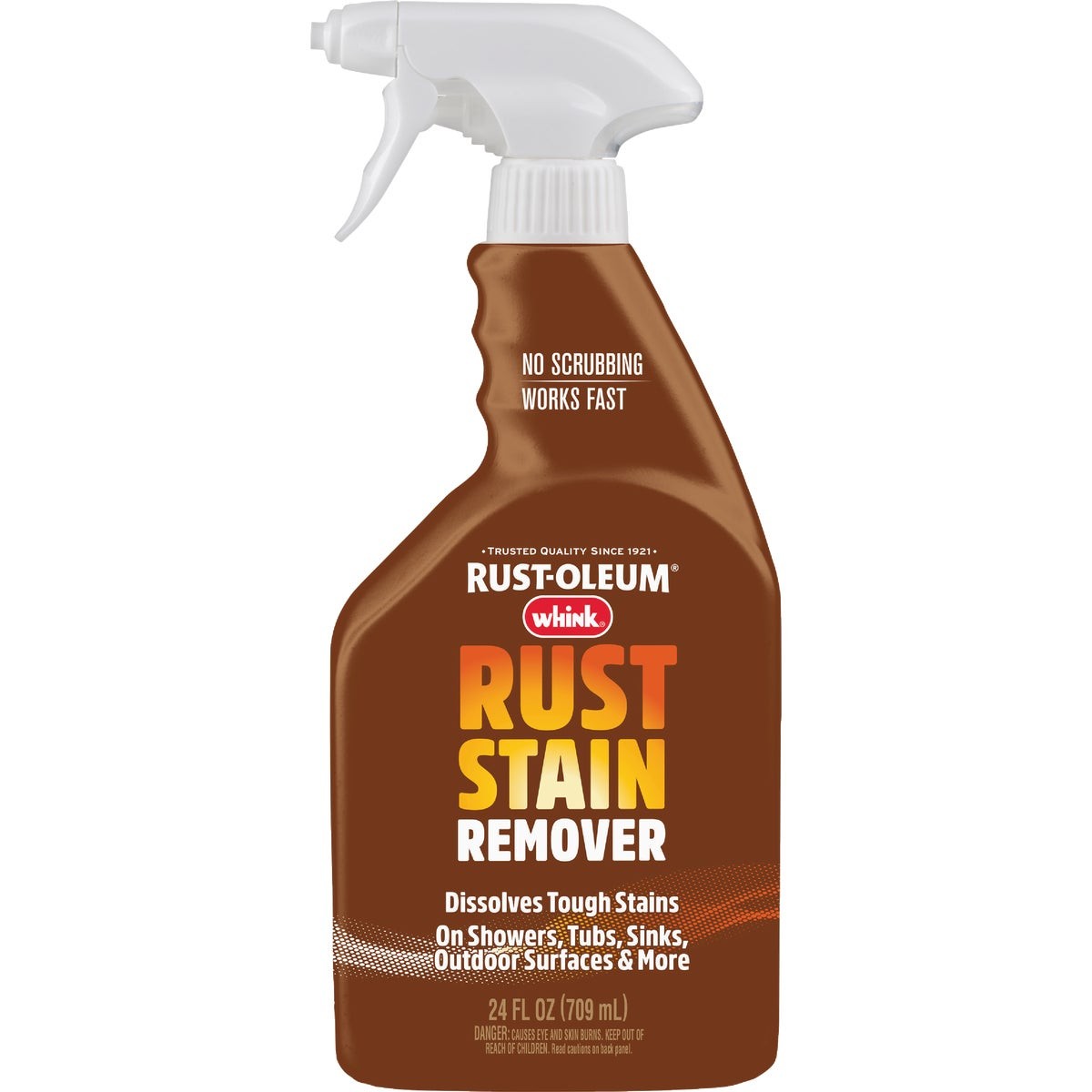 Whink 24 Oz. Rust Stain Remover Foaming Spray 349944 Pack of 4 Whink 349944