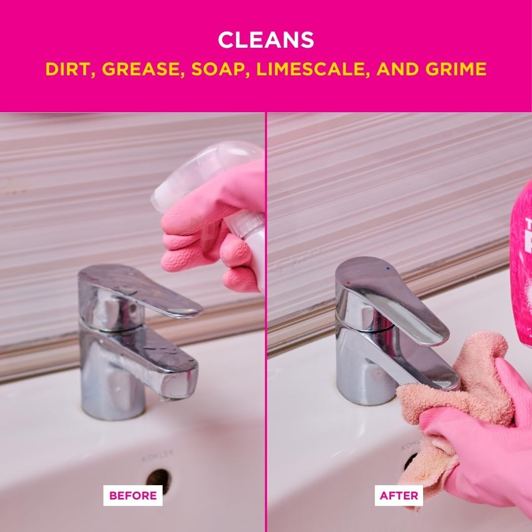 Stardrops – The Pink Stuff – Miracle Bathroom Foam Cleaner 750ml – Baths, Tiles,