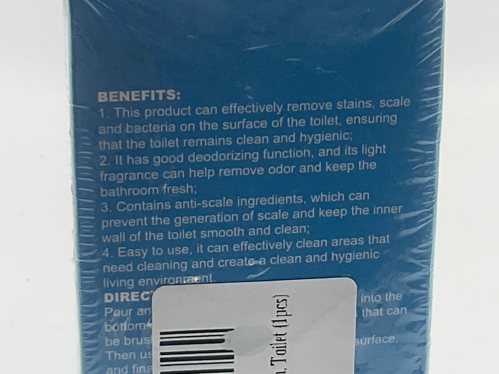 Jakehoe Toilet Bowl Cleaner 5.29oz New No Box