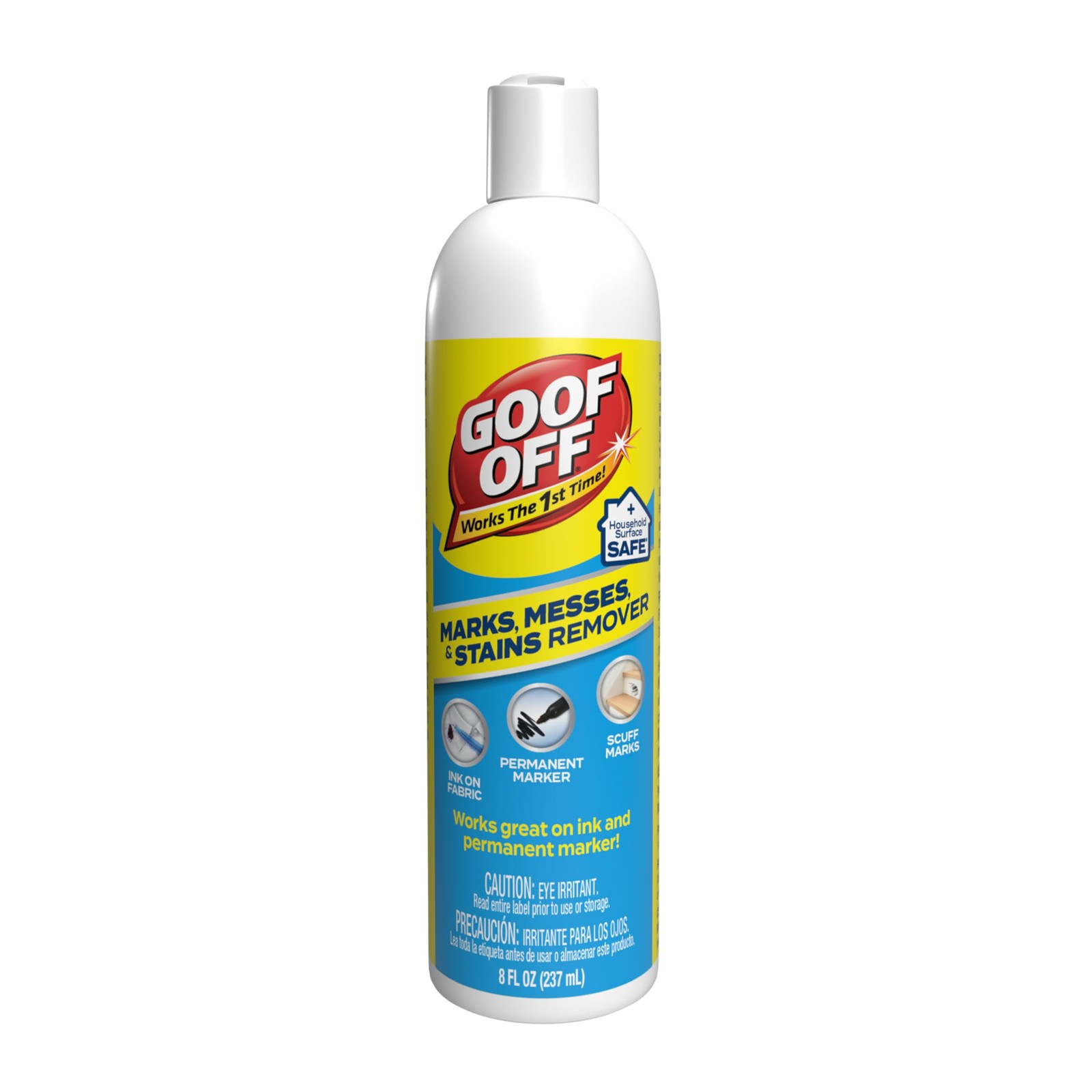 Goof off Marks, Messes & Stains Remover, 8 fl. oz. Spray, Household Surface Safe