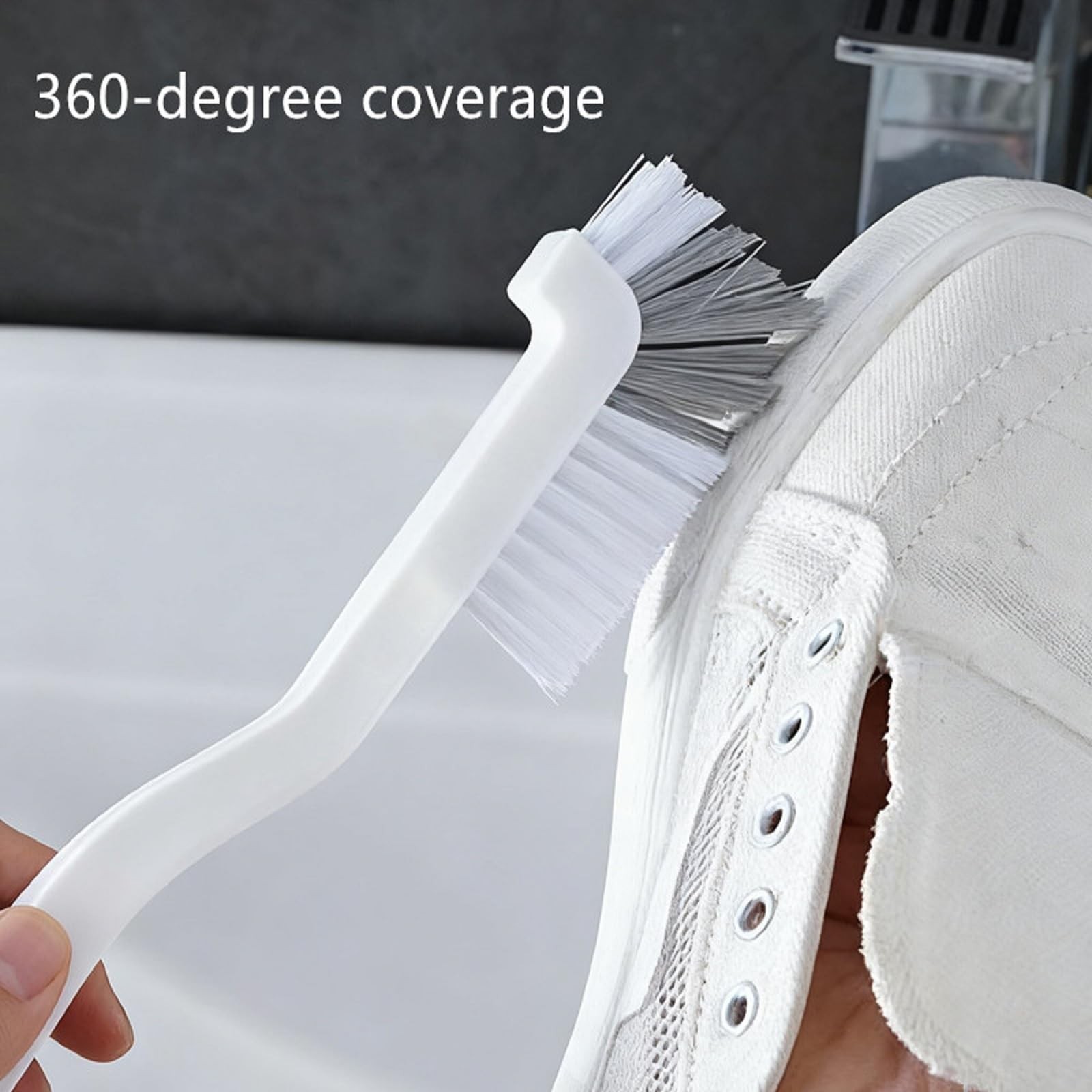 Cleaning Brushes, for Sink, Bathroom & Kitchen Corners – Compact Design with …