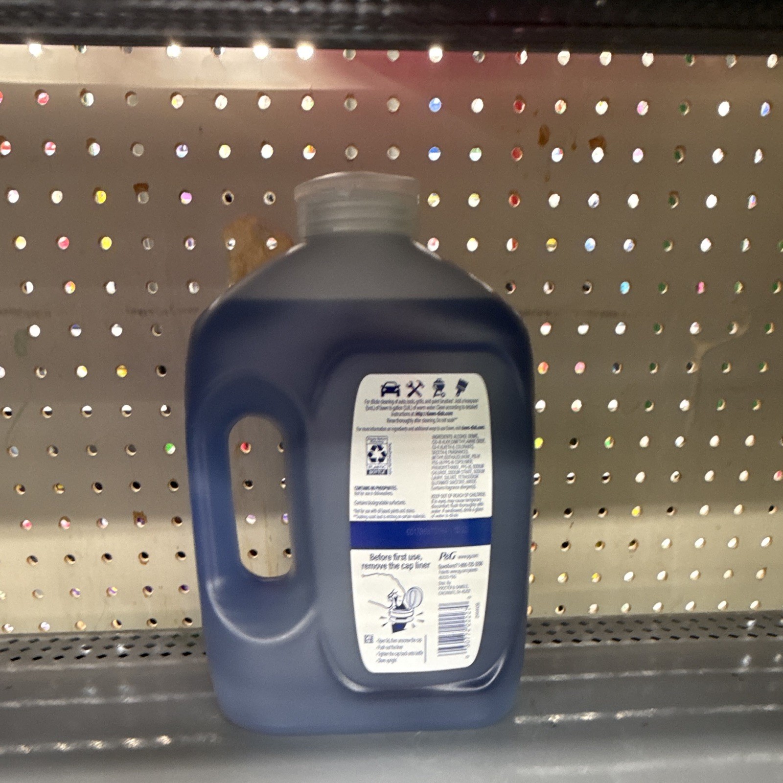 Dawn Platinum Dishwashing Liquid Fresh Rain Scent 152 fl oz Easy Refill Spout