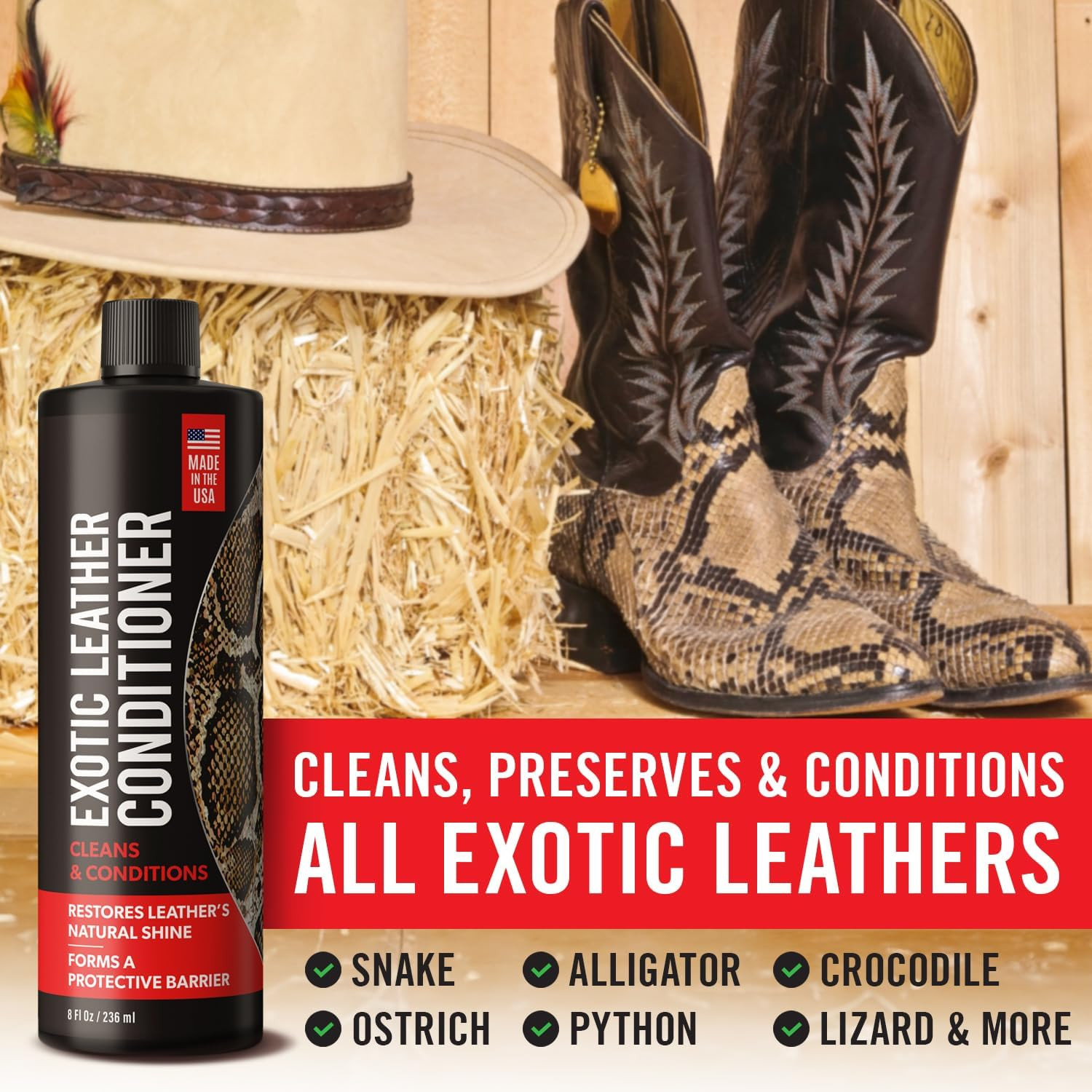 Exotic Leather Conditioner And Cleaner Leather Cleaner And Conditioner Made In U