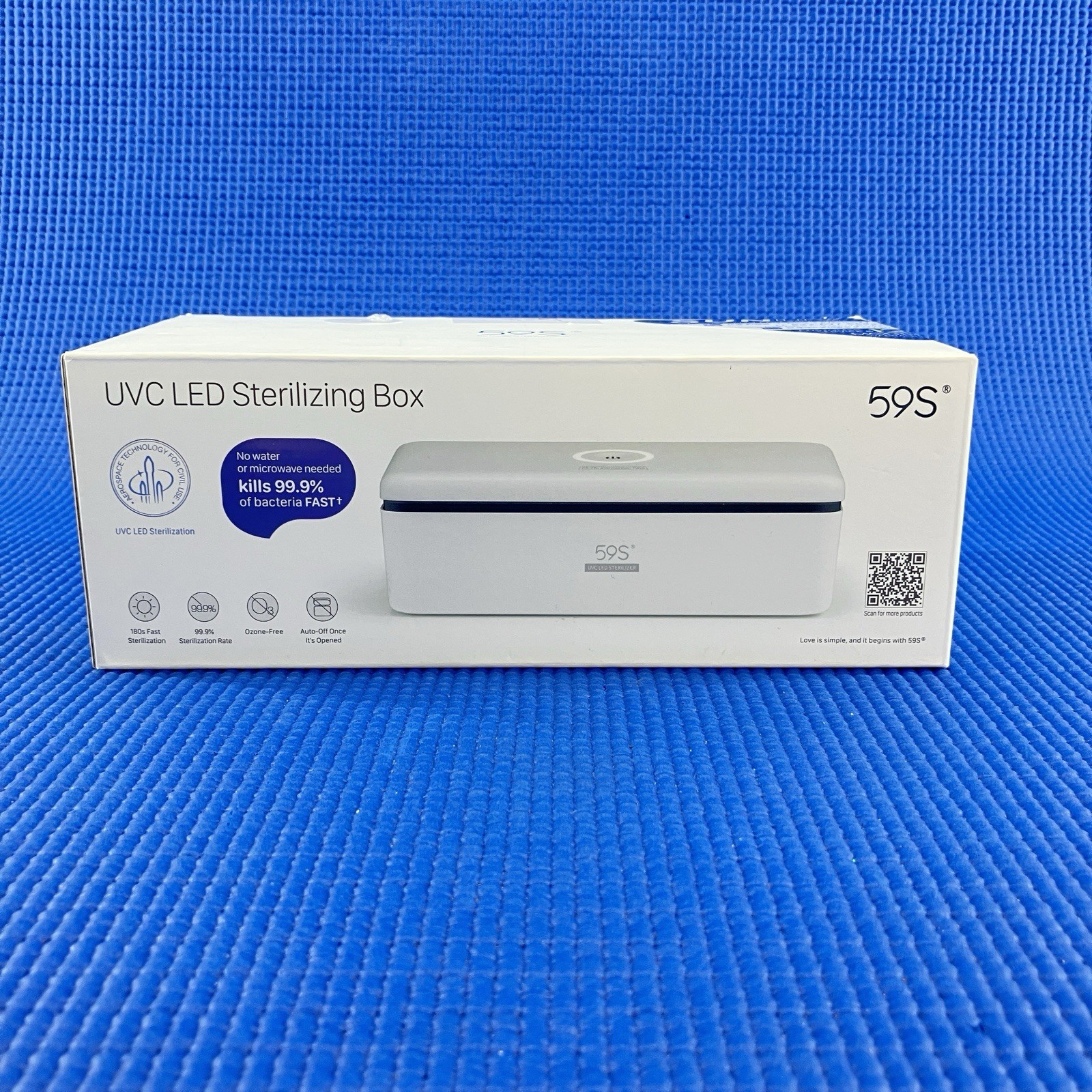 UVC LED Sterilizer Box Jewelry Glasses Phone Beauty Tool Disinfect S2 59S NEW