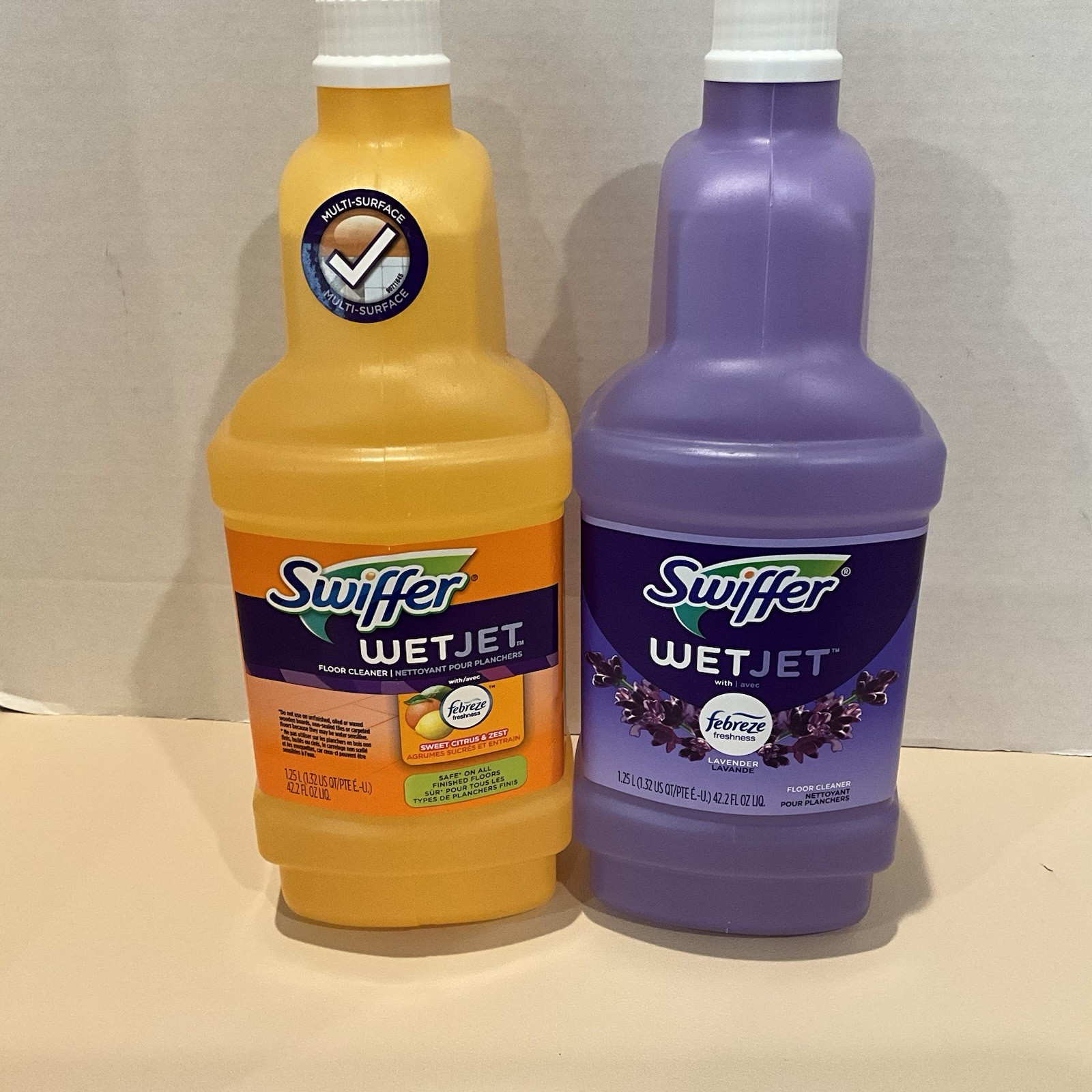 Swiffer WetJet Liquid Febreze Refills – Lavender & Citrus – 42.2 fl oz/2pk New