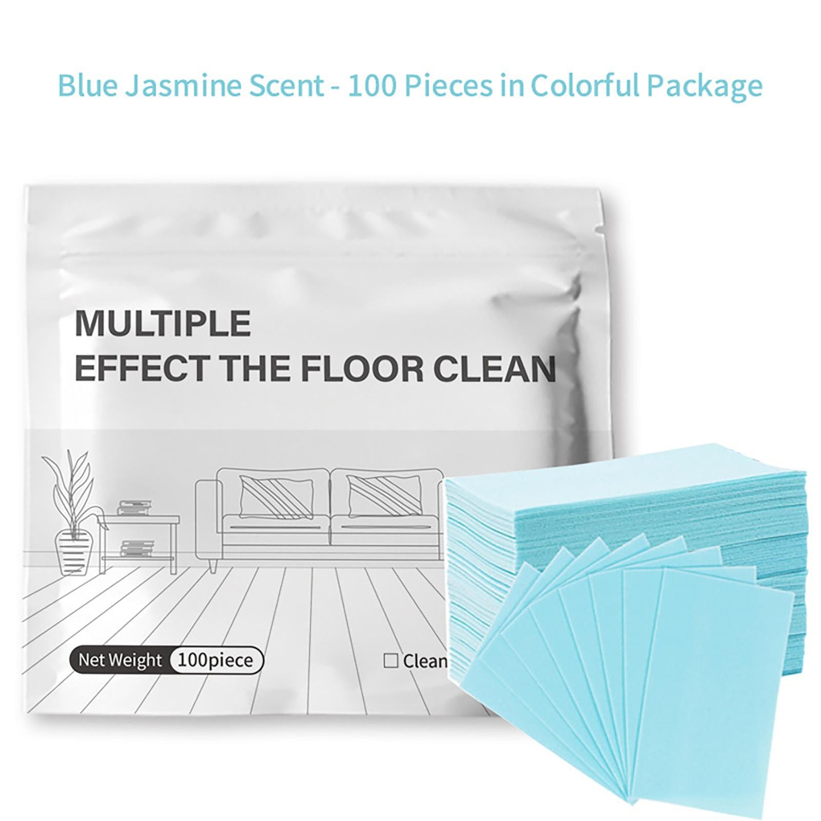 100pcs Multi-Floor Cleaning Tablets,Multiple Effect the floors Clean