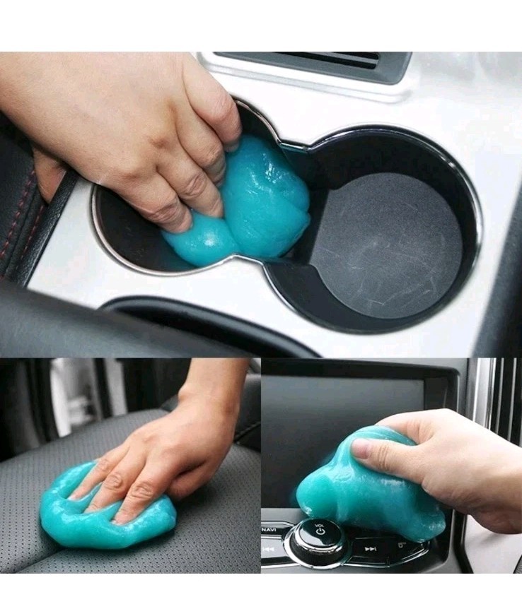 4 Pack Magic Cleaner Gel – 2 Colors Reusable Dust Remover for Keyboards & Cars