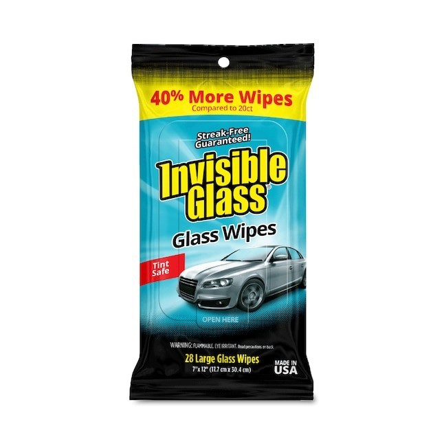 Invisible Glass 28 -Count Wipes Glass Cleaner