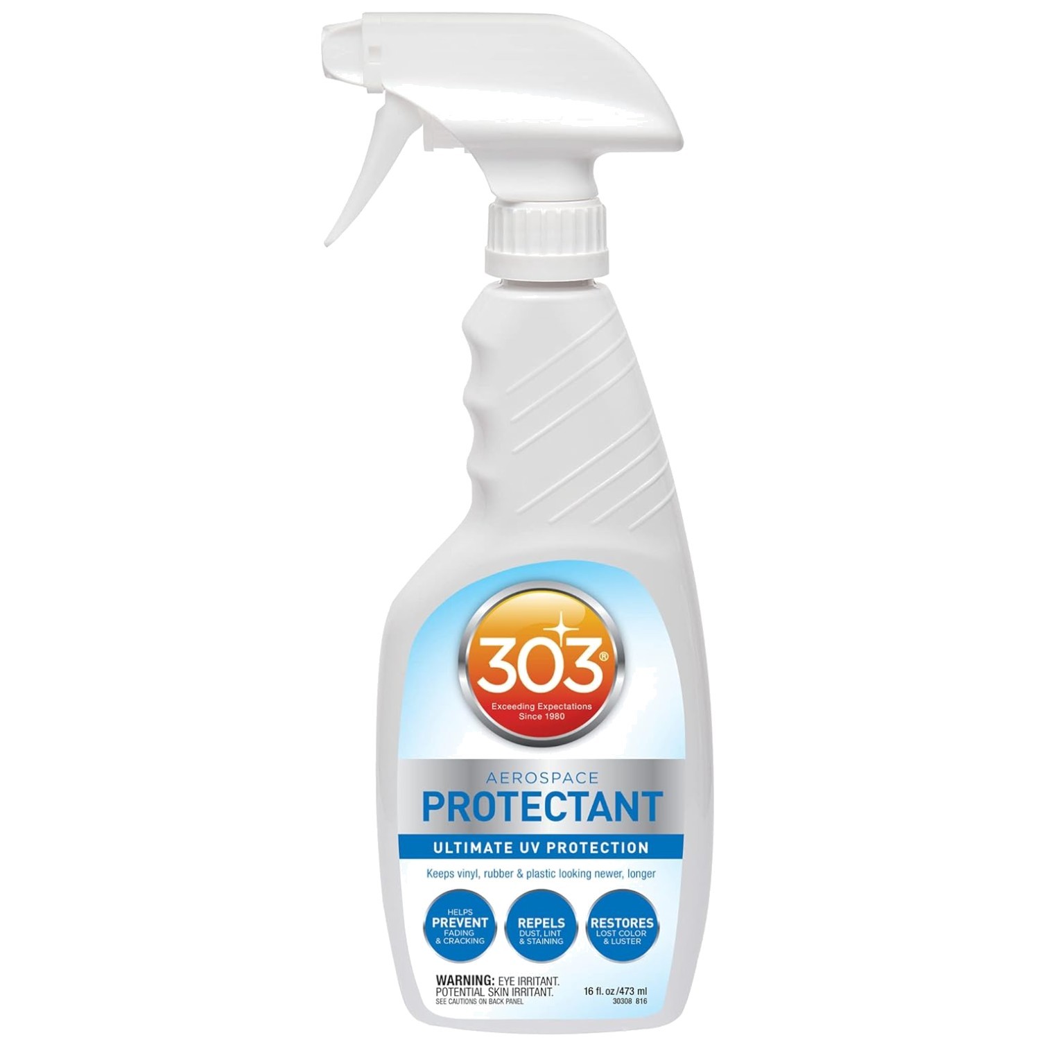 Ultimate UV Protectant Spray for Vinyl, Plastic & More – 16 Fl. Oz. Non-Greasy