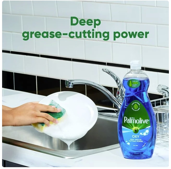 Palmolive Ultra Liquid Dish Soap, Oxy Power Degreaser, 70 Fluid Ounce