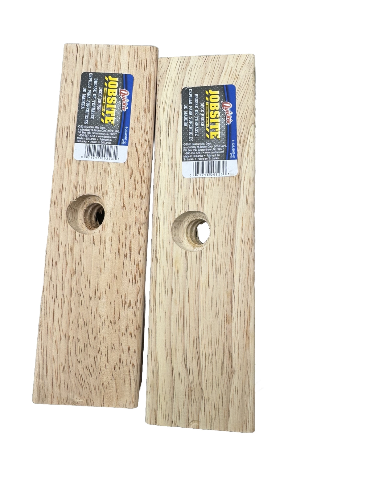 Quickie Union Mix Deck Scrub, Outdoor Scrub Brush, 8-223JSINT-01. Pack Of 2