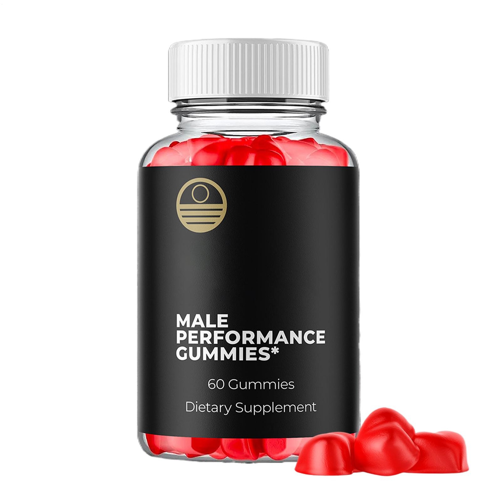 1 Pack Balance Blends Advanced Male Support Supplement BalanceBlends 60 Gummys