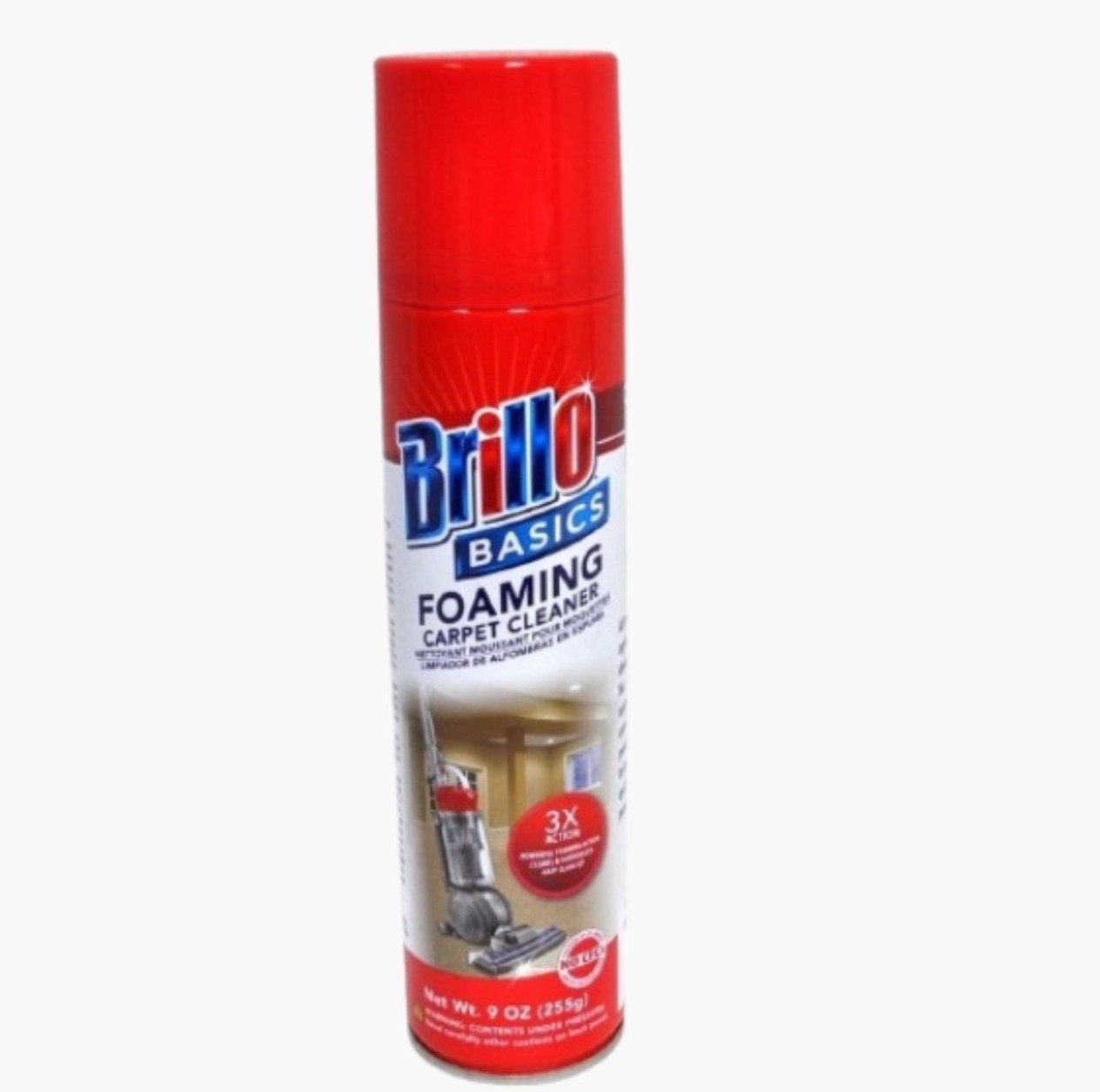 “Brillo Basics Carpet Cleaner x2 + NASCAR Microfiber Towels x2 – 3-Piece Set”