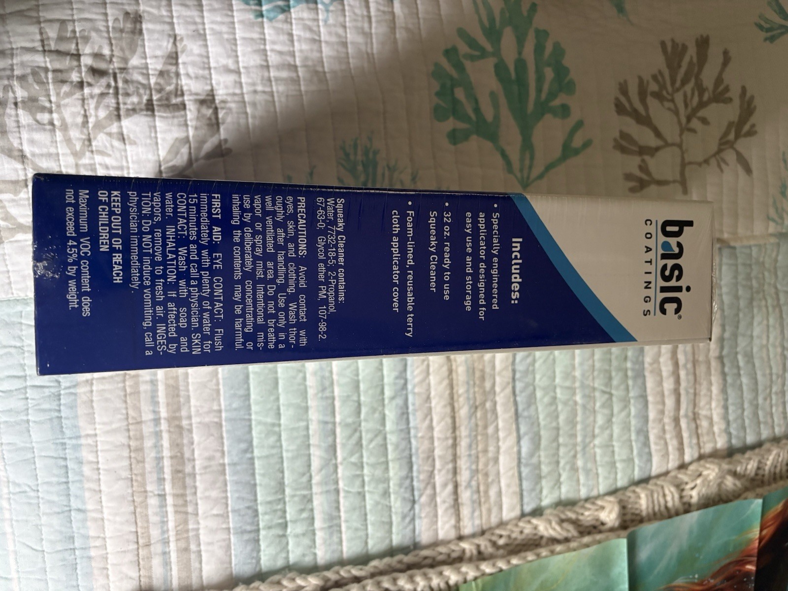 Basic Coatings Wood Floor Care System 32 fl oz Liquid Scent Free Ready to Use