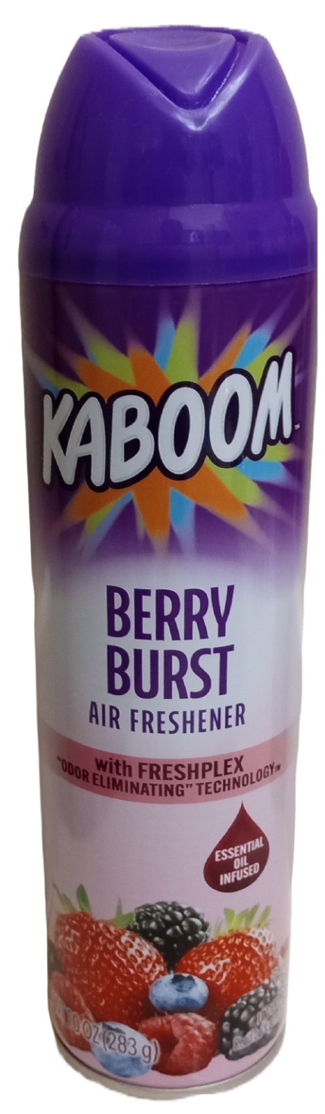 Pack of 5- KABOOM Clinging Toilet Bowl Cleaner 14oz. and Air Refreshener 10oz.