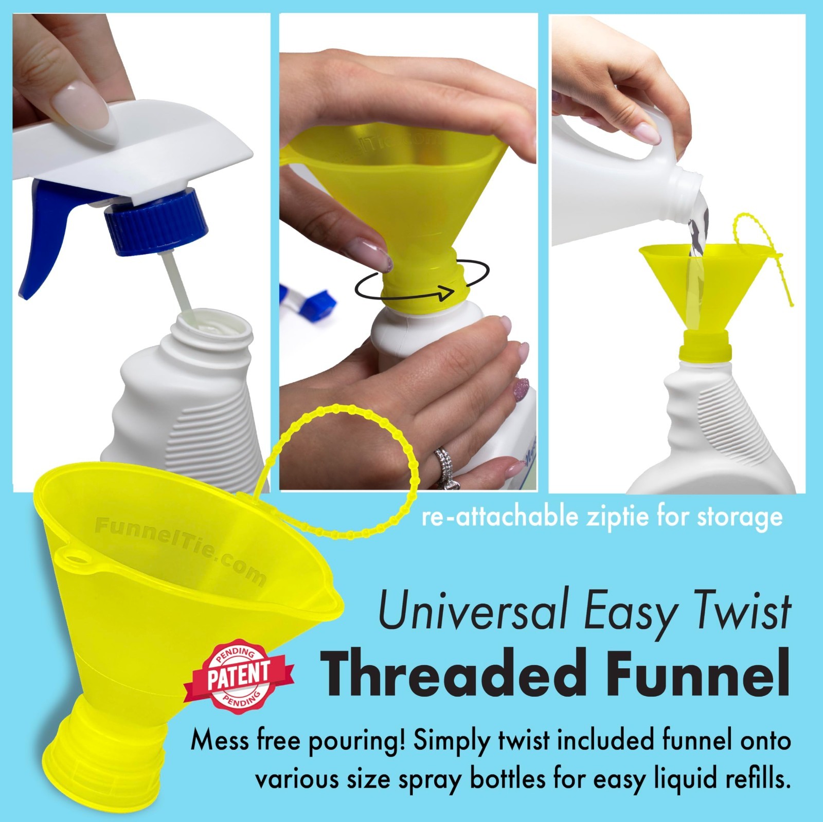45% Concentrated Vinegar with Funnel – Multi-Purpose – 8 Gallons
