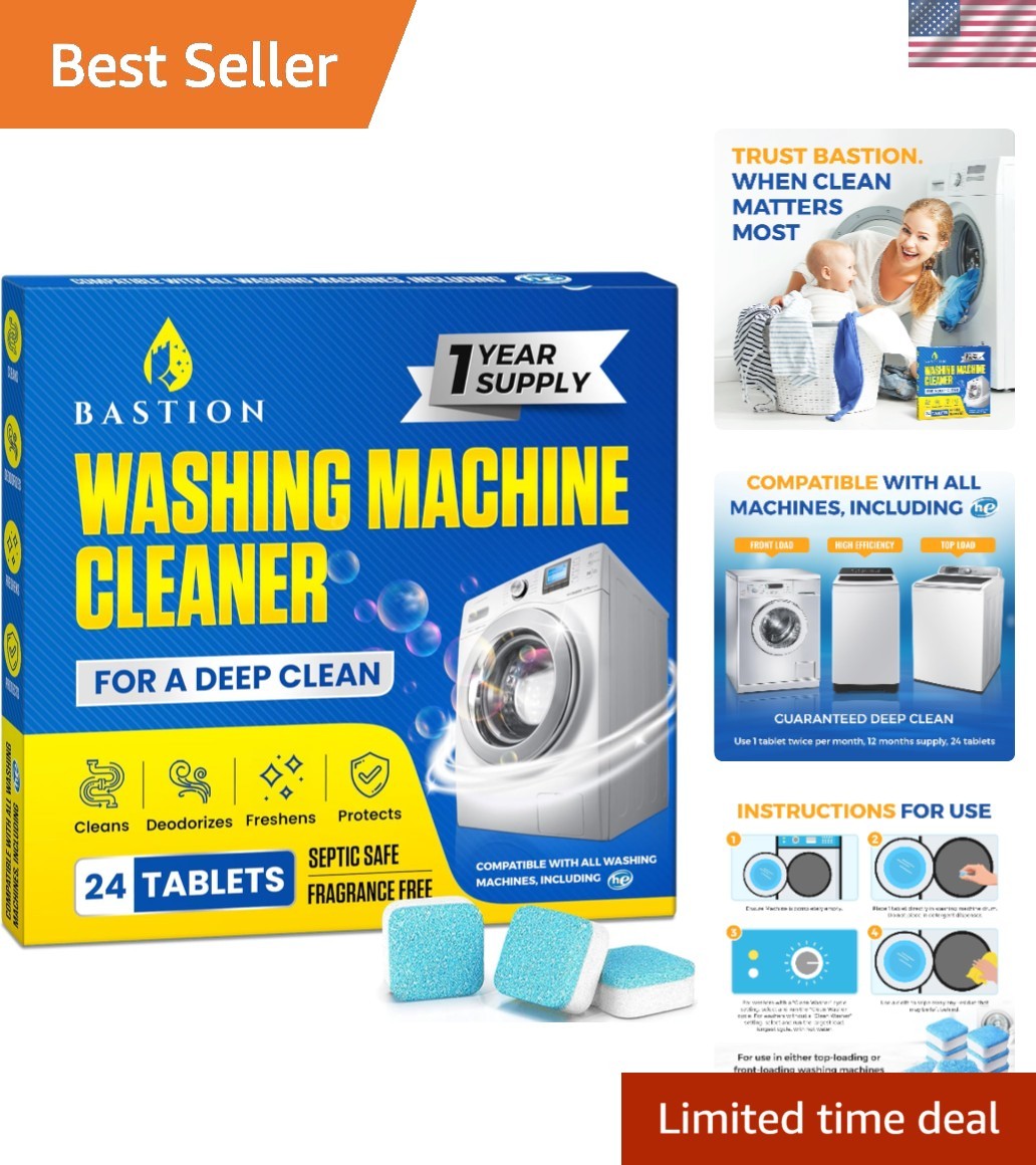 Biodegradable Deep Cleaning Washing Machine Tablets – Supply for Freshness
