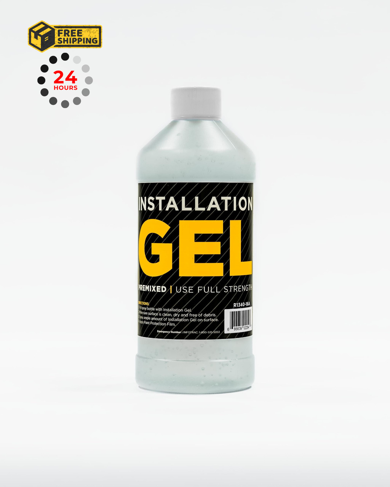 XPEL Pro Installation Gel 2.0A, 16 oz – Advanced Fluid for Car or Truck…
