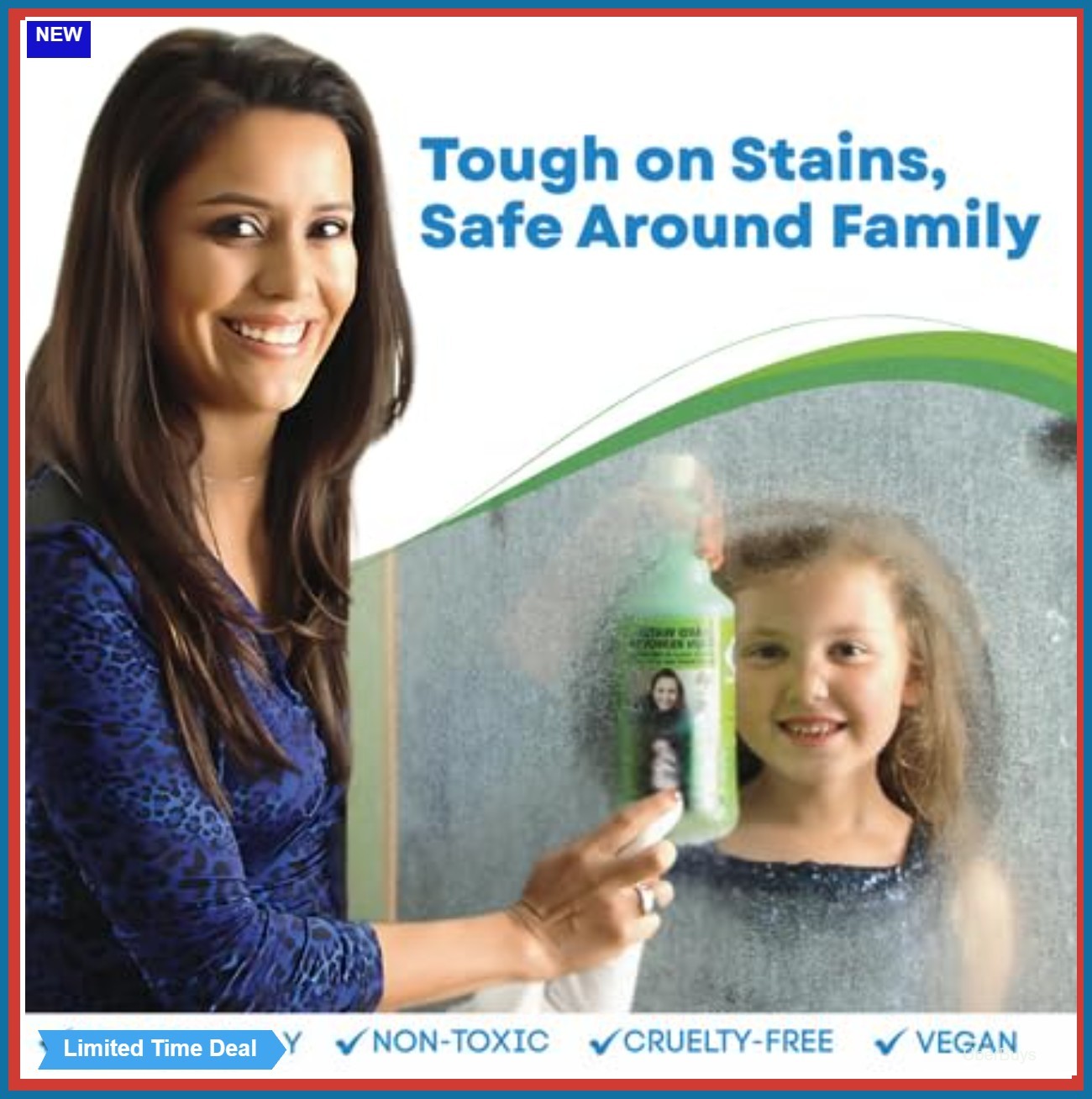Hard Water Stain Remover 20.3oz Aerosol Eco Friendly For Glass Tile Windows