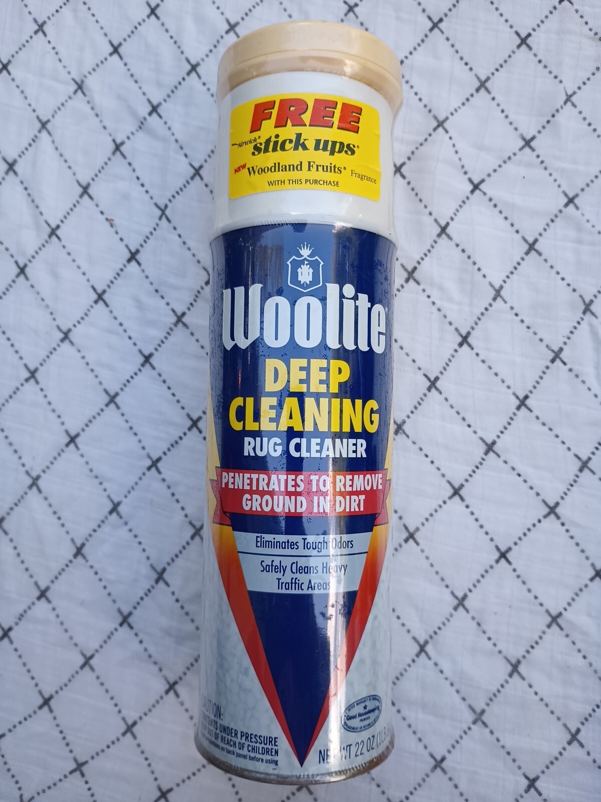 NOS Vintage Woolite Deep Cleaning Carpet Cleaner 1991 22oz Free Airwick