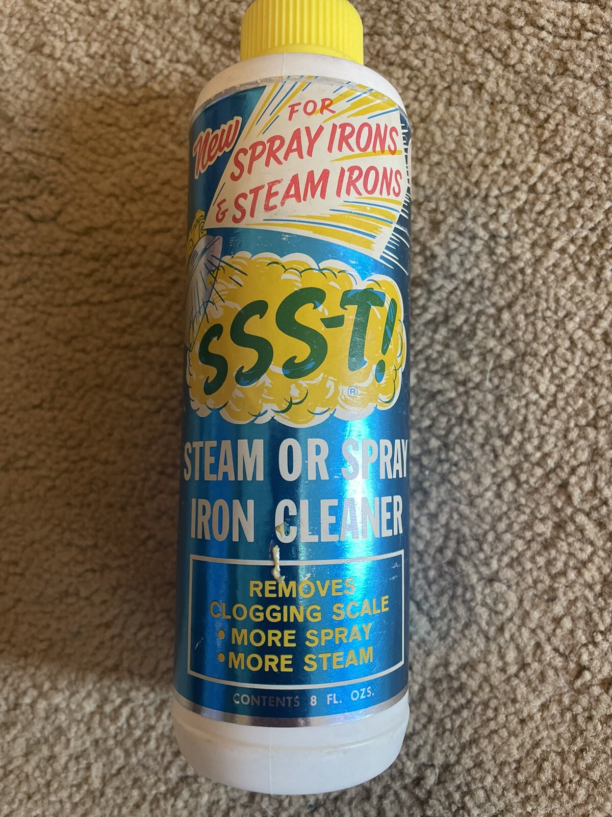 Sss-T! Steam & Spray Iron Cleaner Vintage 8 Oz