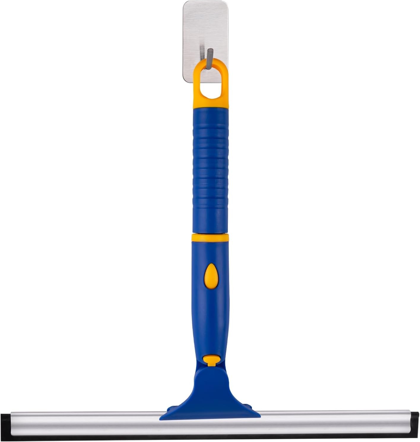 Swivel Shower Squeegee for Glass Doors, All-Purpose Anti-Slip Window Squeegee