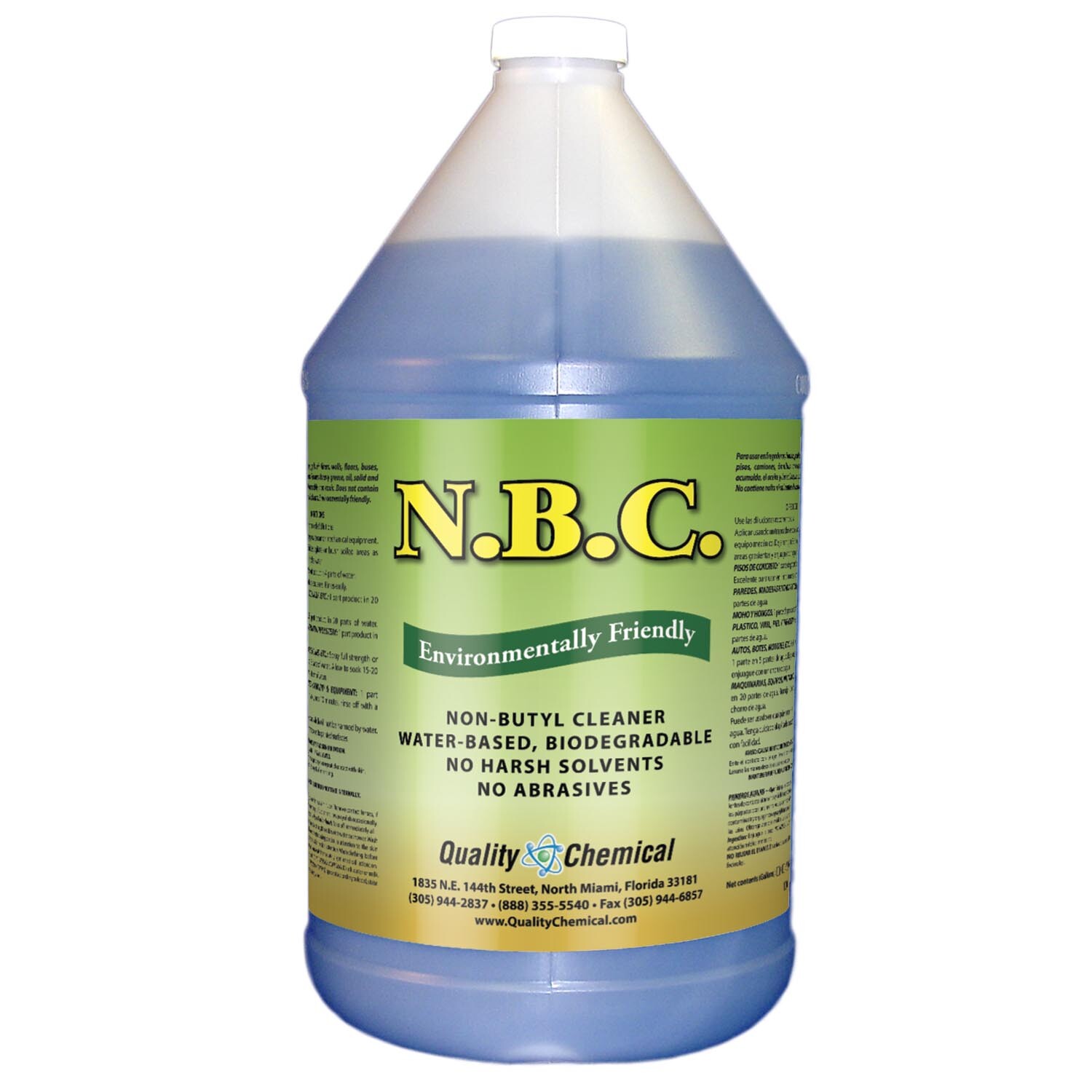 NBC – Non-Butyl Cleaner and Oil Emulsifier – 1 gallon (128 oz.)