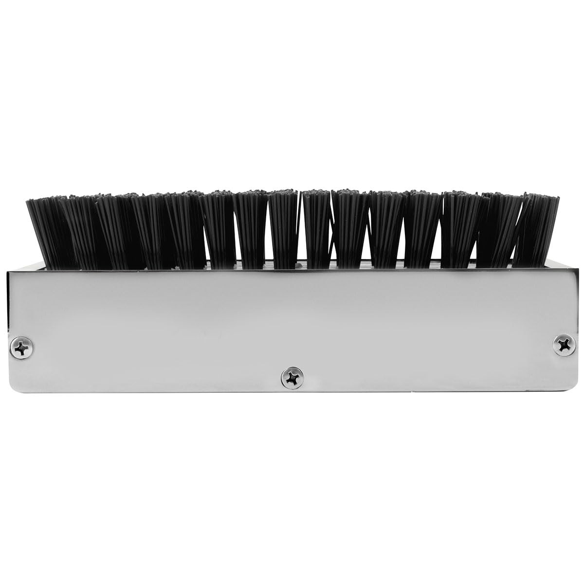 98990 Chrome Aluminum 7-1/2″ (L) x 2-5/8″ (H) x 3″ (D) Boot Caddies Black Brush
