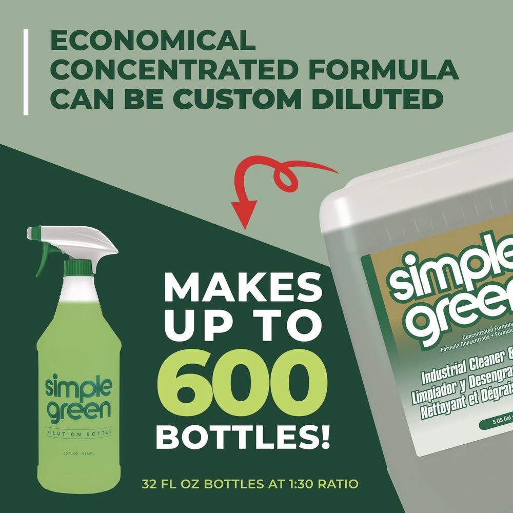 Simple Green 13006 5-gal. Concentrated Industrial Cleaner & Degreaser Pail New