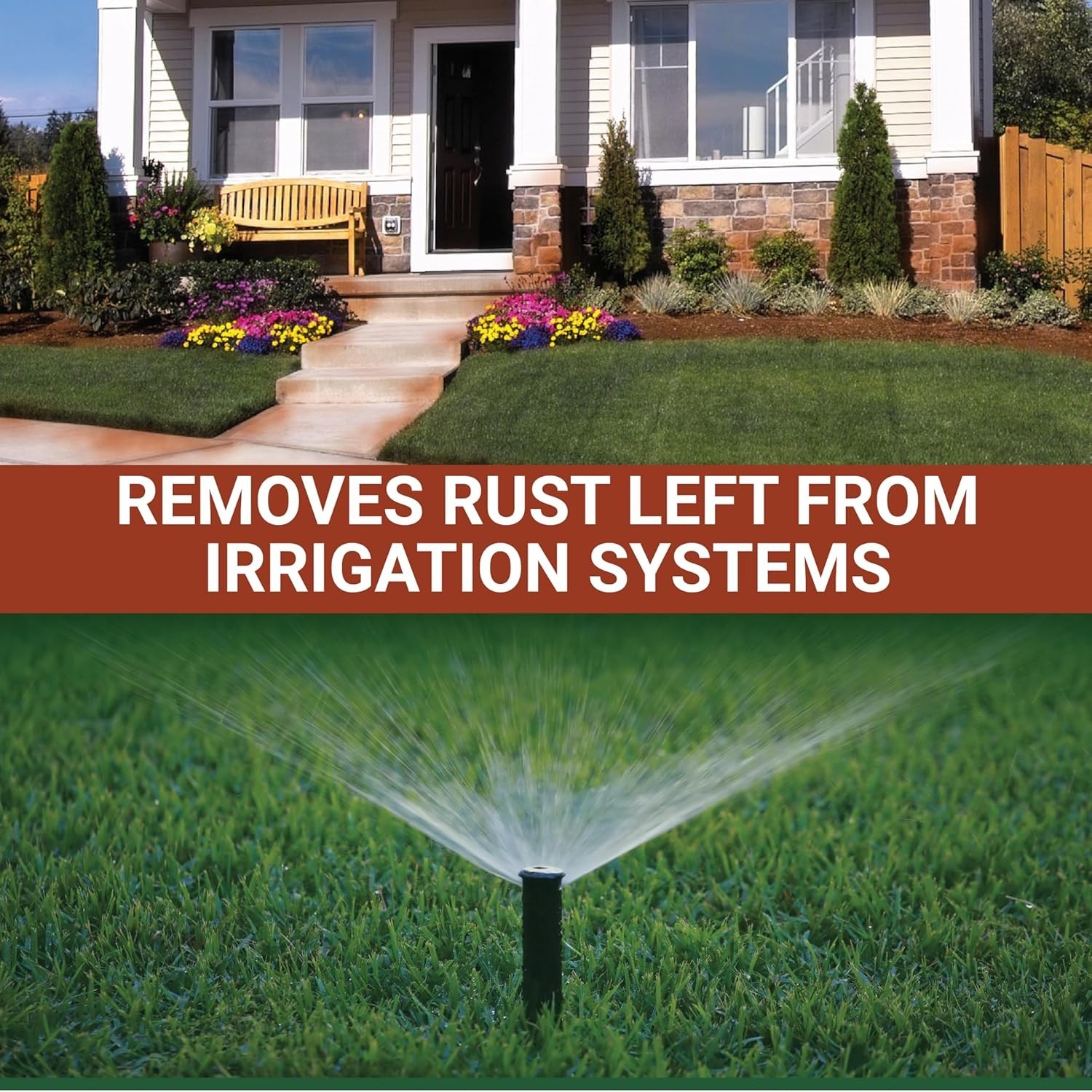 Outdoor Liquid Rust Stain Remover, Removes Stains, Calcium, and Limescale fro…