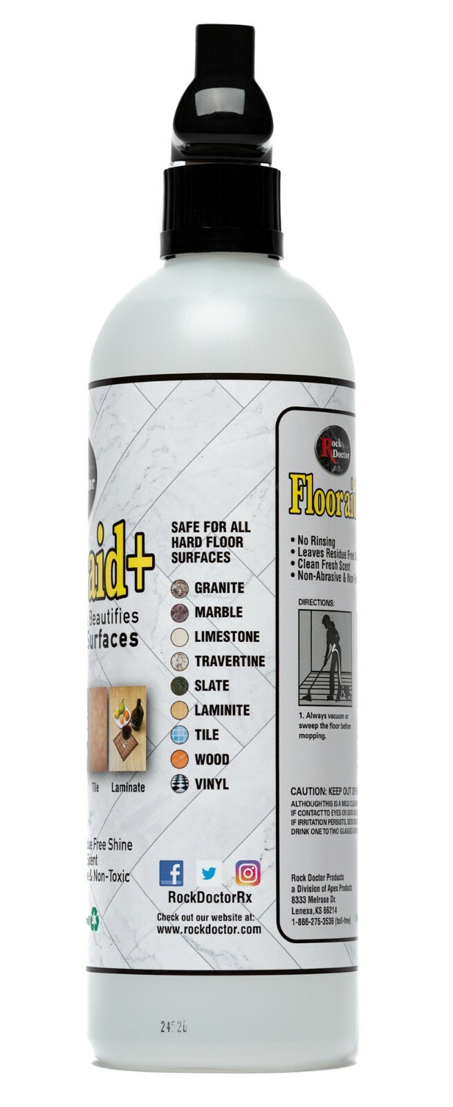 Flooraid+ Hard Surface Floor Cleaner – Apex 24oz Spray