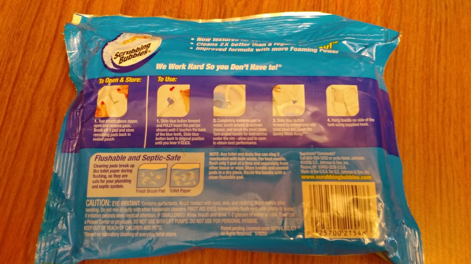 Scrubbing Bubbles Fresh Brush Flushable Refills Citrus 12 TOTAL – FREE SHiP